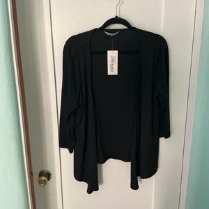 Essential Black Layering Cardigan, Size XXL, NWT